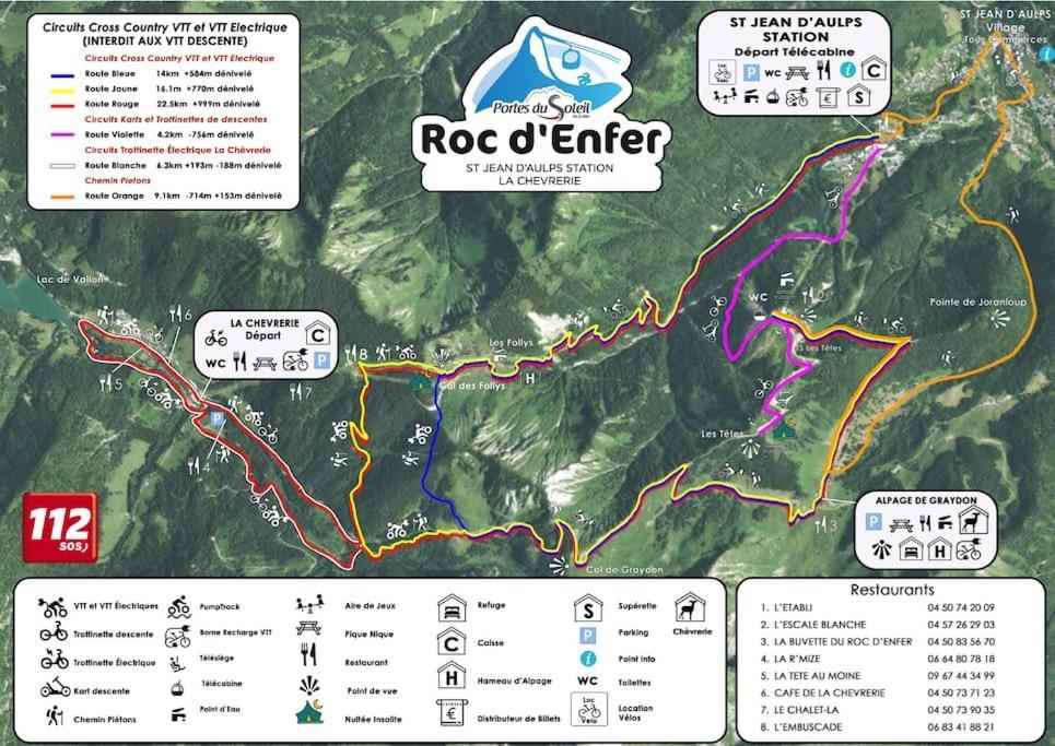 Dans Residence Neuve Le Snow Roc Sur Les Pistes, Grand Studio Cosy 5 Pers Avec Terrasse Panoramique, Sauna, Wifi Saint-Jean-dʼAulps 외부 사진