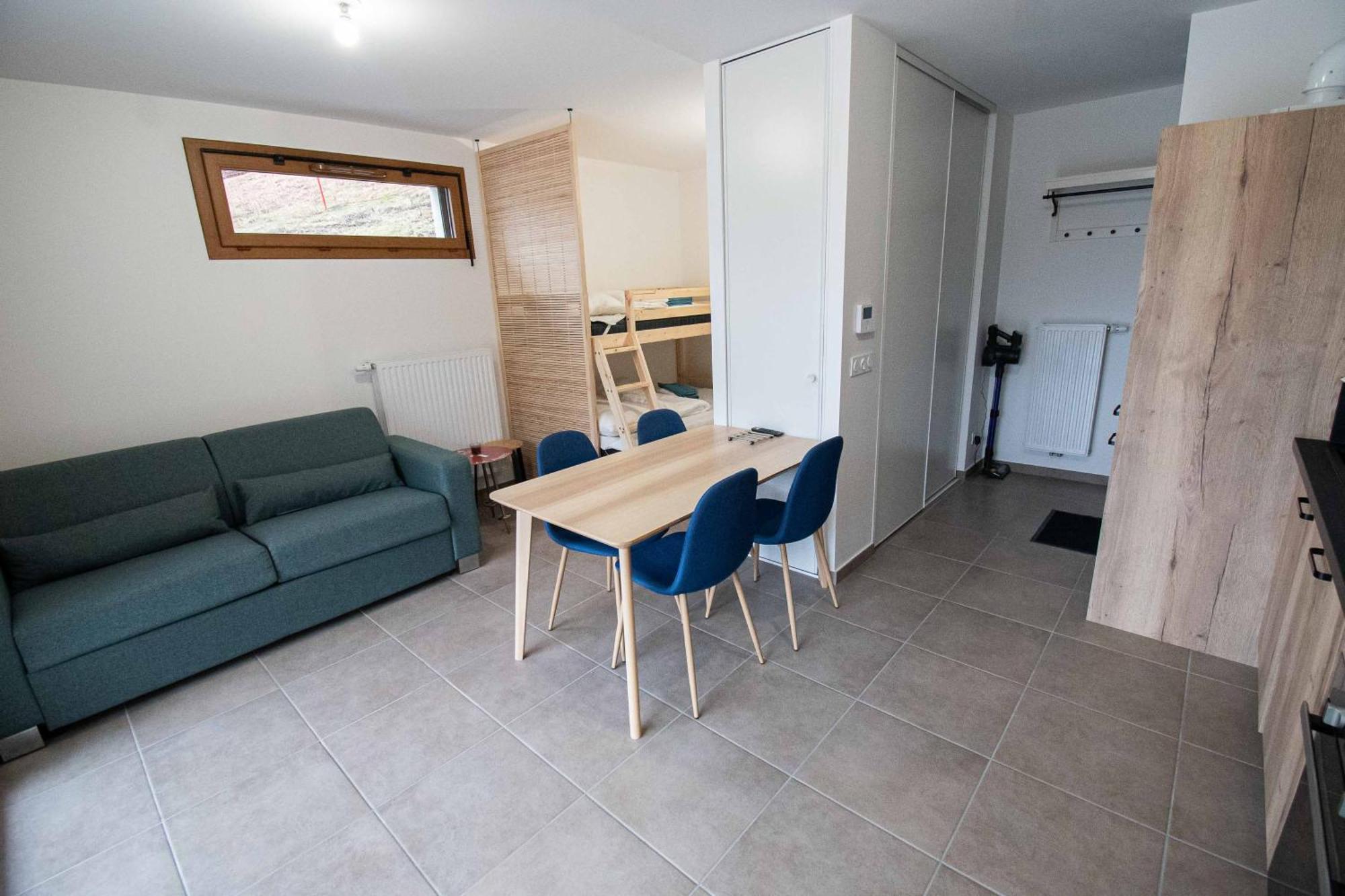 Dans Residence Neuve Le Snow Roc Sur Les Pistes, Grand Studio Cosy 5 Pers Avec Terrasse Panoramique, Sauna, Wifi Saint-Jean-dʼAulps 외부 사진