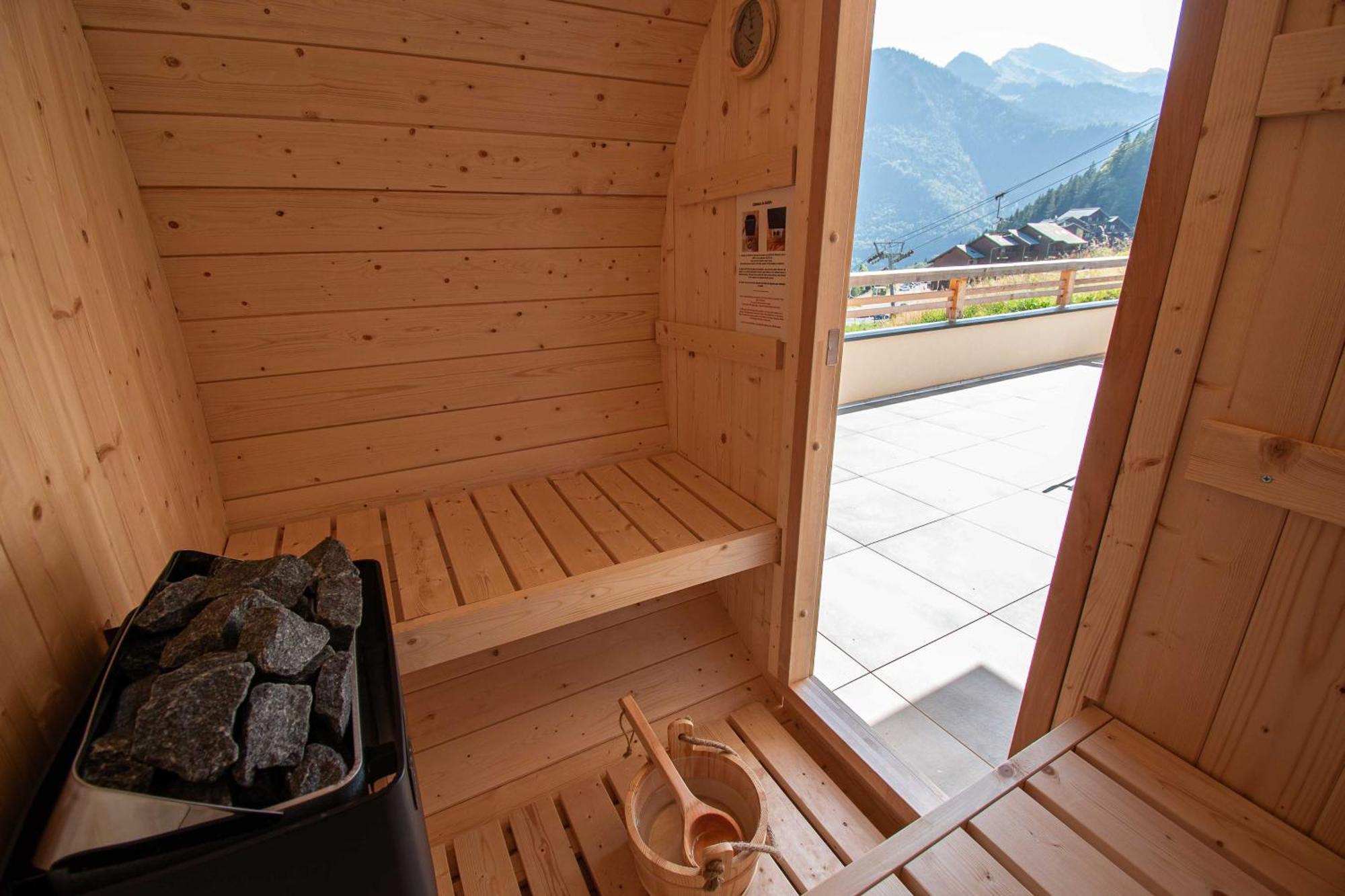 Dans Residence Neuve Le Snow Roc Sur Les Pistes, Grand Studio Cosy 5 Pers Avec Terrasse Panoramique, Sauna, Wifi Saint-Jean-dʼAulps 외부 사진